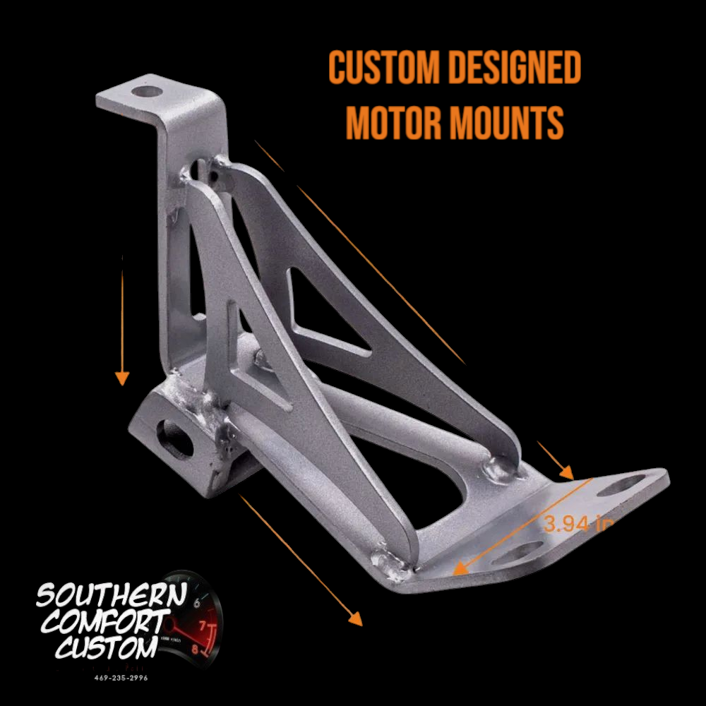 Compatible for 1963-72 C10 2-wheel drive compatible for Chevy Metal Mounts Brackets 1963-1972
