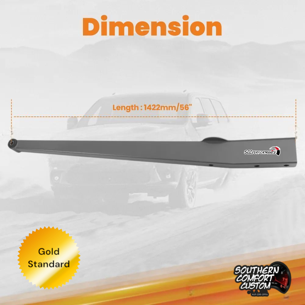 Rear Tubular Trailing Arm For 1960-1972 compatible for Chevrolet Pickup C10 C20 C30 compatible for Chevy Truck