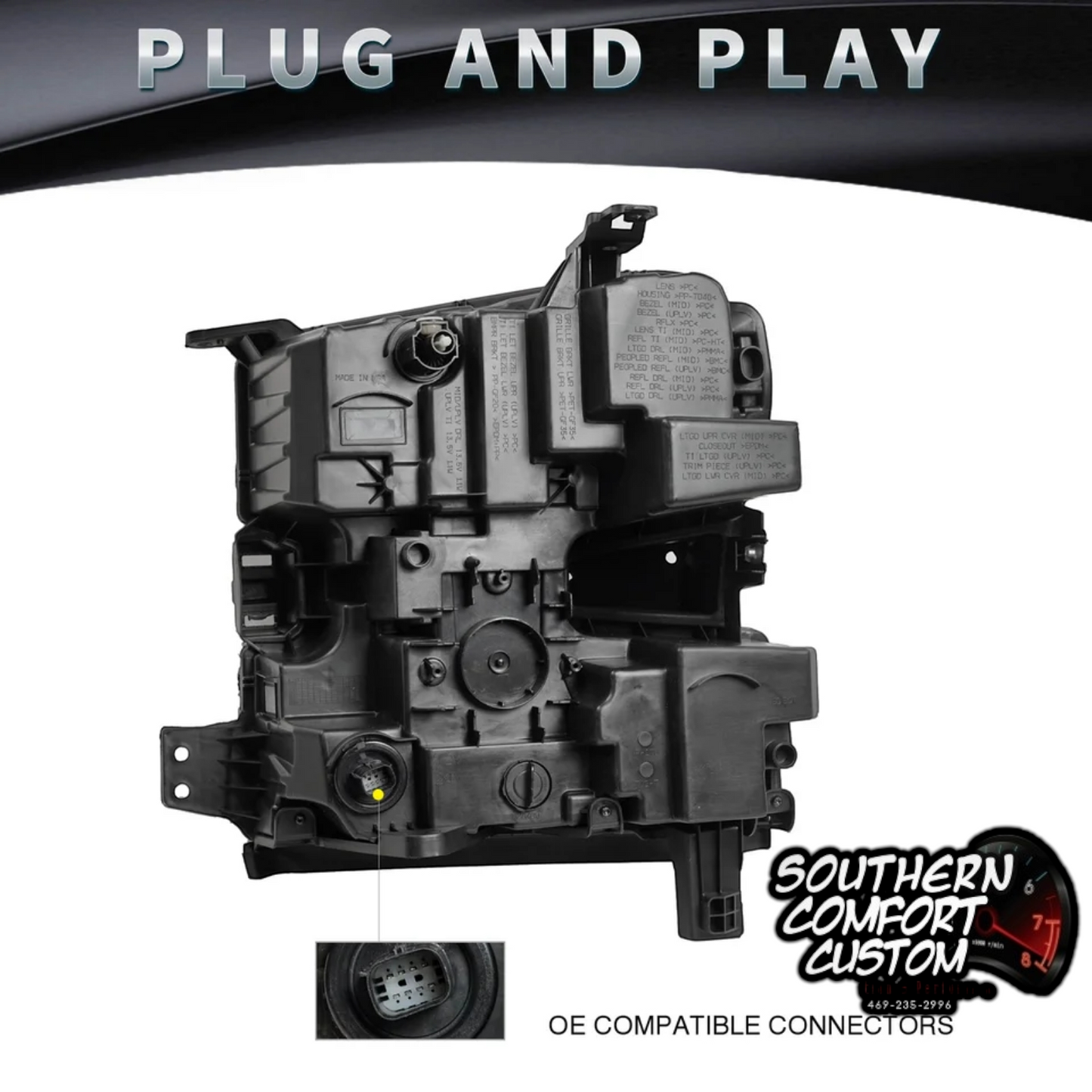 Headlights YEAR MAKER MODEL 2019-2021 Chevrolet
Chevy Silverado 1500
