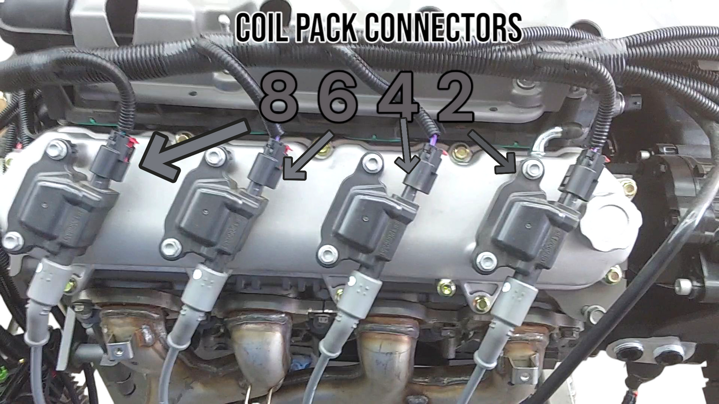 GEN V LT1 L86 L83 Swap 6.2 5.3 Drive by Wire 58X Fuel Injection Wiring Harness w/ 6L80E Automatic Transmission