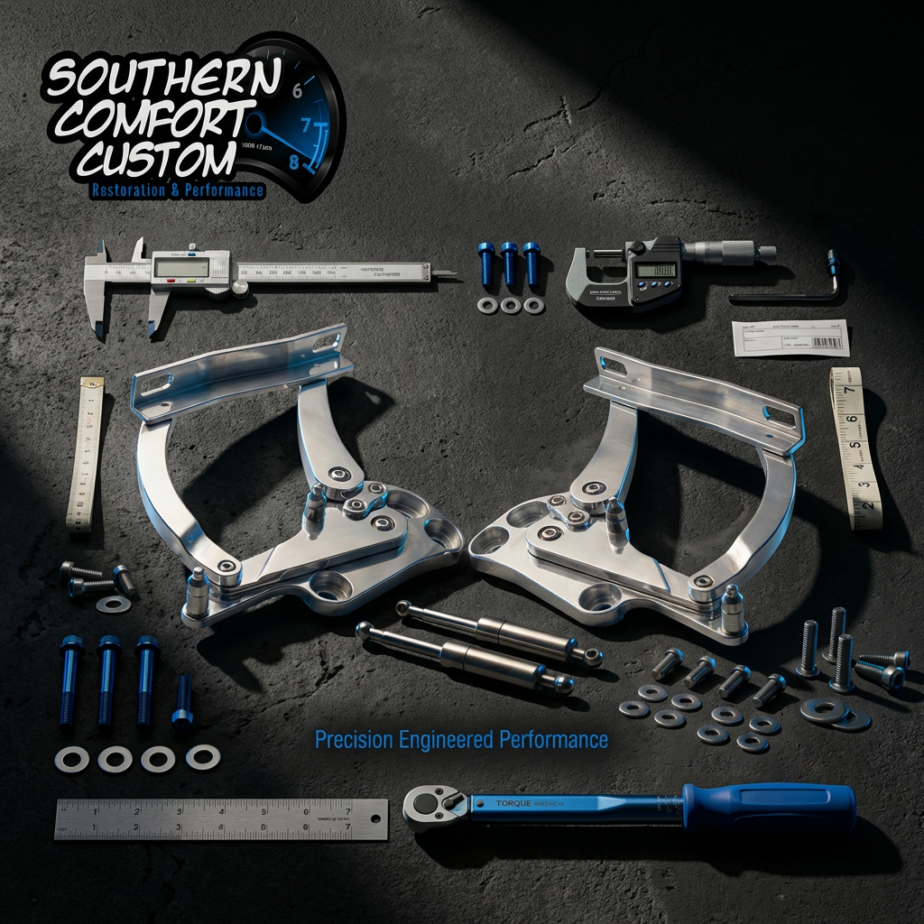 67-72 Chevrolet Billet Hood Hinges