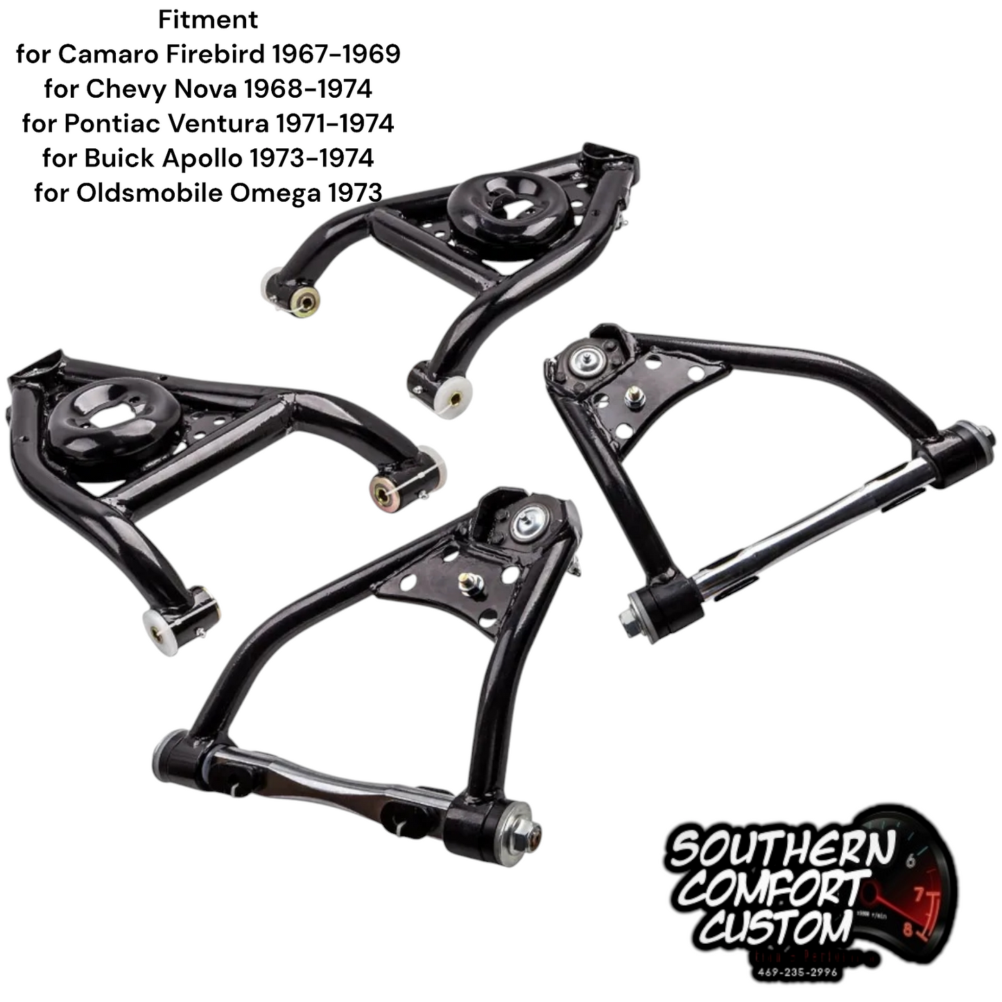 Fitment for Camaro Firebird 1967-1969 for Chevy Nova 1968-1974 for Pontiac Ventura 1971-1974 for Buick Apollo 1973-1974 for Oldsmobile Omega 1973-1974