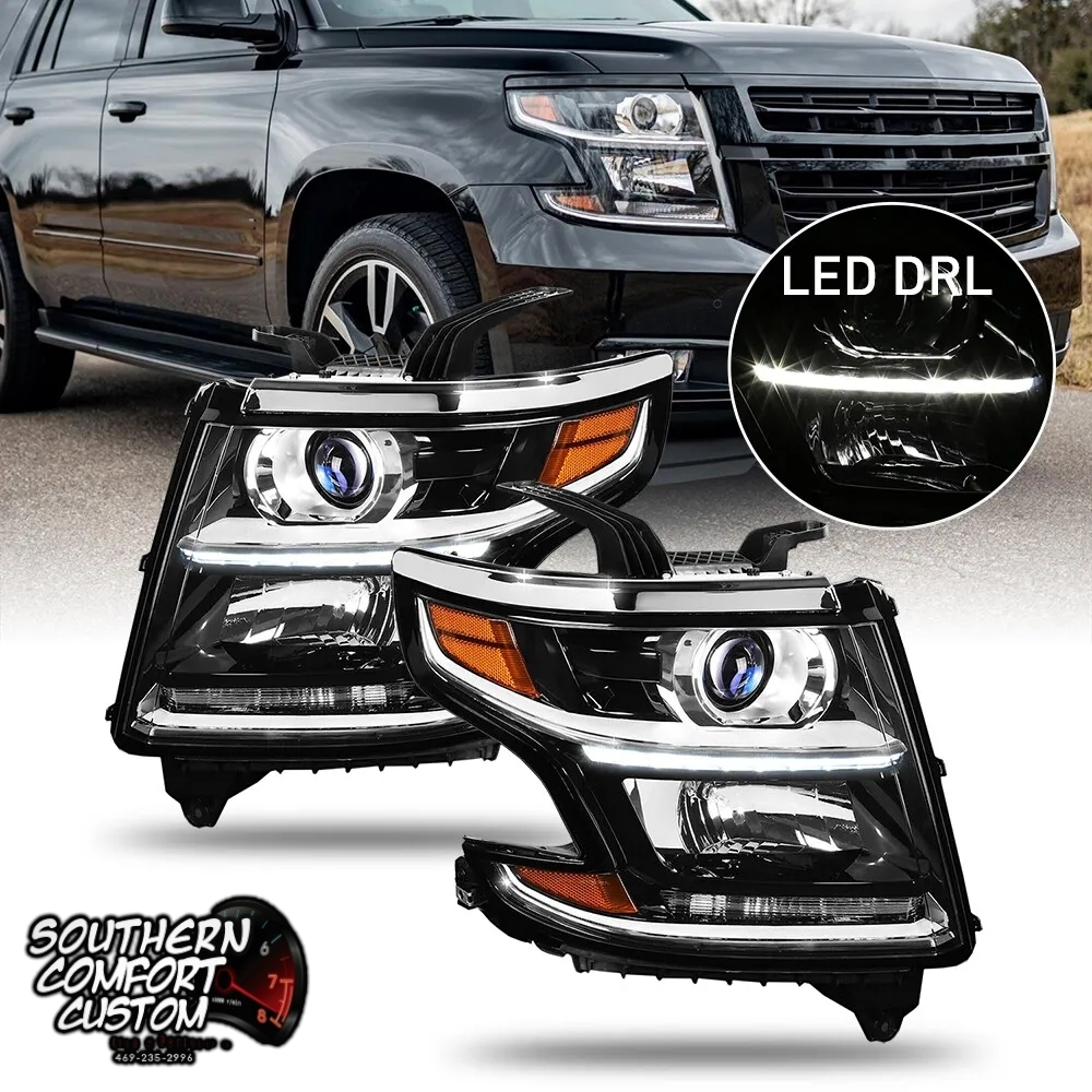 For Chevrolet
2015-2020 Chevy Tahoe
2015-2020 Chevy Suburban
2016-2019 Chevy Suburban 3500HD
(Fit Models With Halogen Headlights Only)