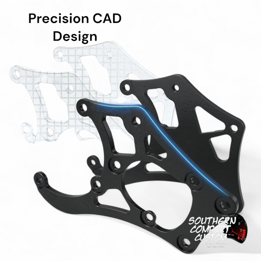 1X Air Conditioner Compressor Bracket Kit (including all necessary mounting hardware)