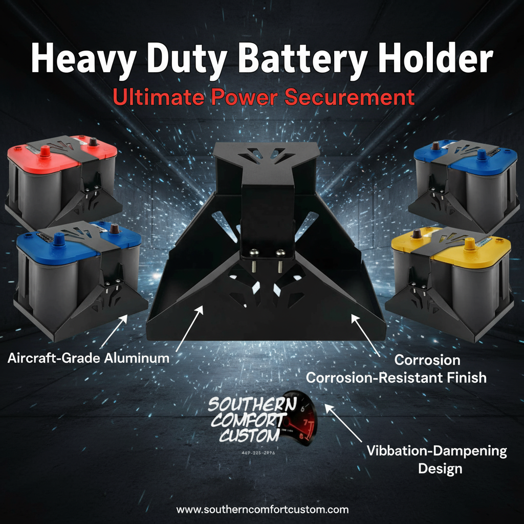 Heavy Duty Battery Holder